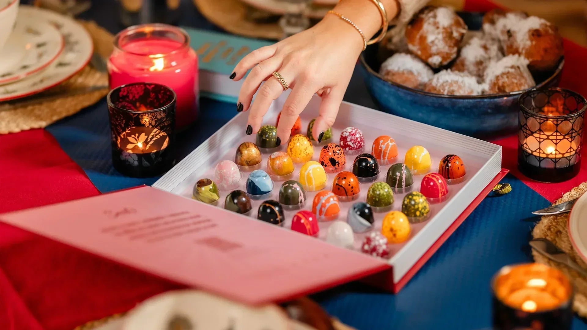 kerstdessert bonbons dessert