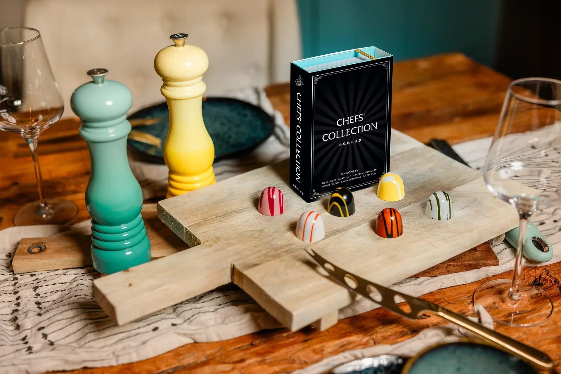 Bonbonbook lanceert The Chefs’ Collection: proef fine dining in chocoladevorm