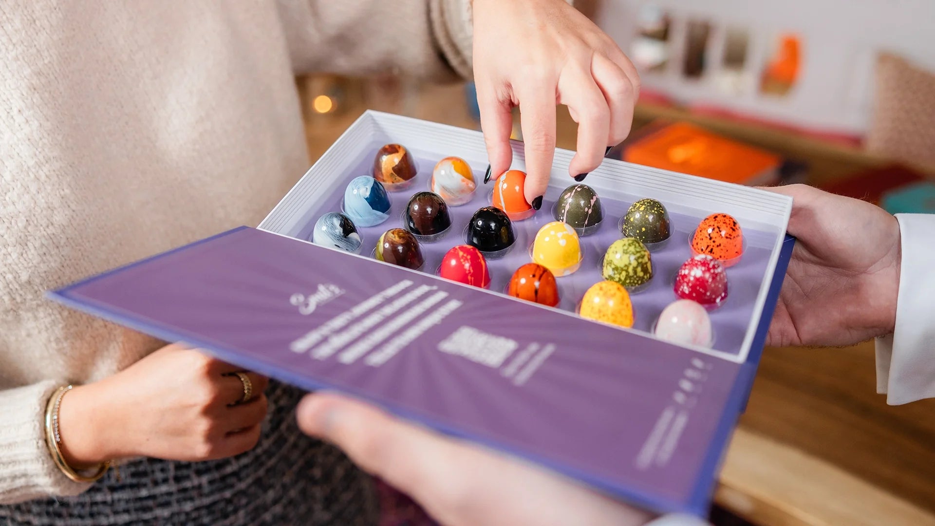 luxe traktaties handgemaakte bonbons