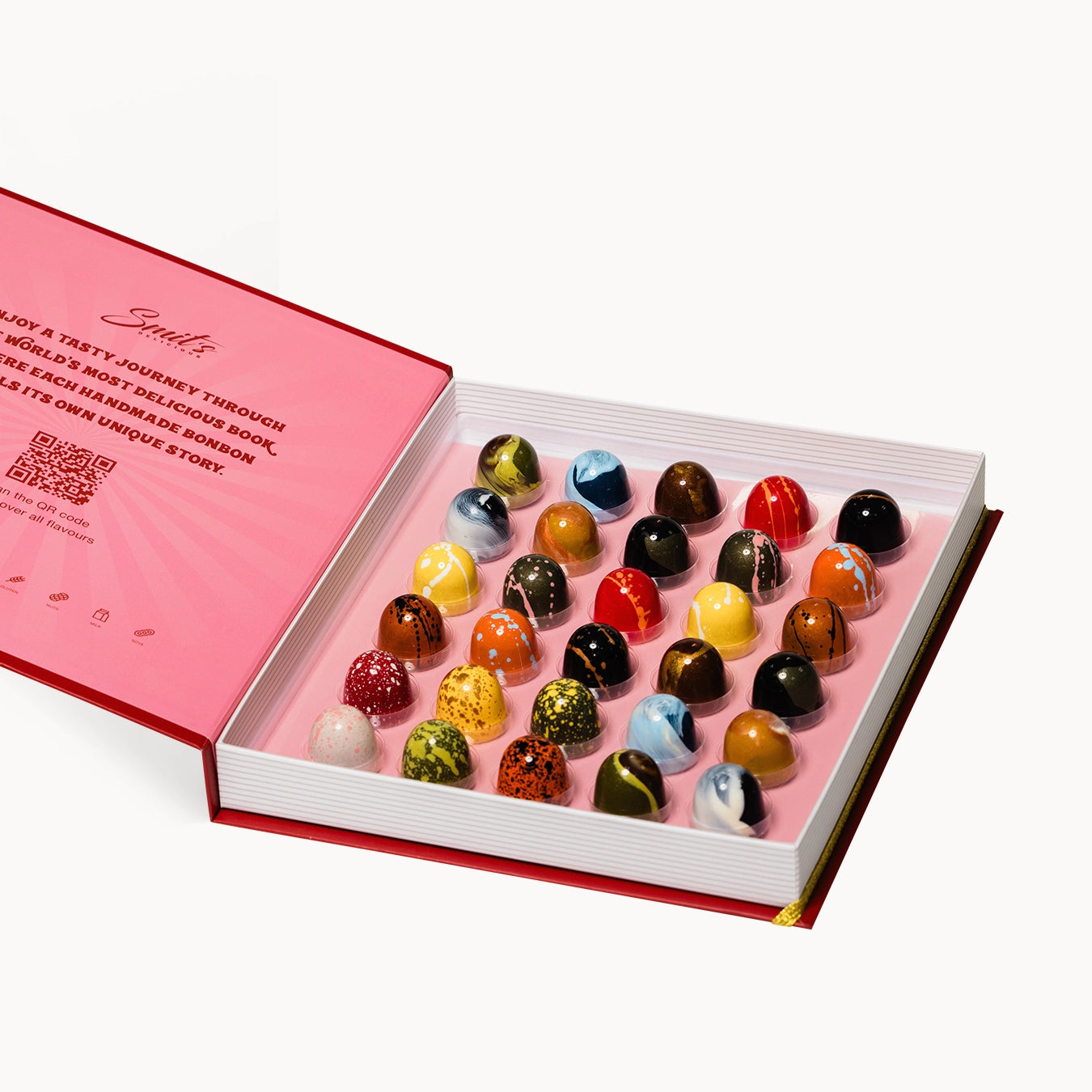 Bonbonbook 30 Bonbons (Rood)