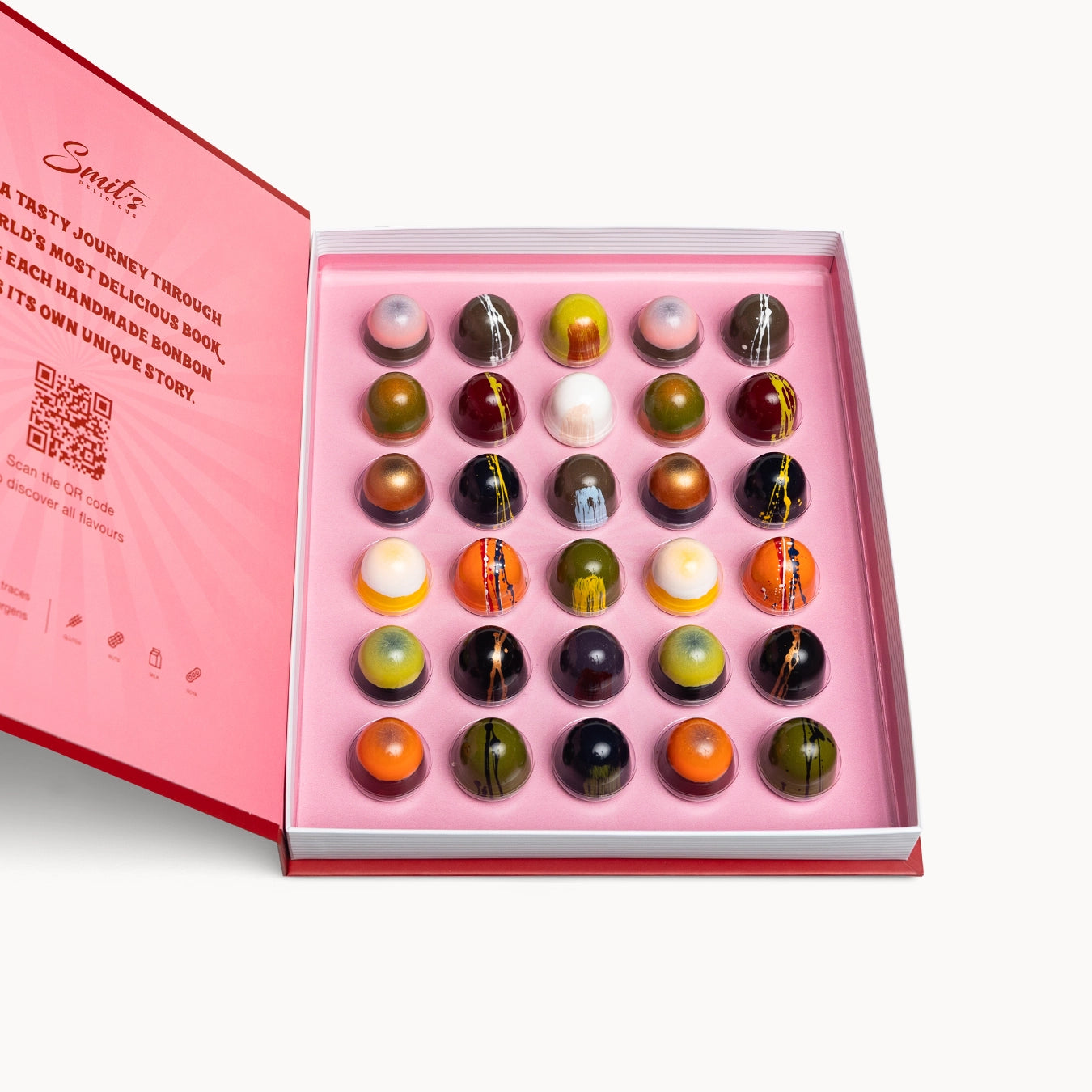 Bonbonbook 30 Bonbons rood