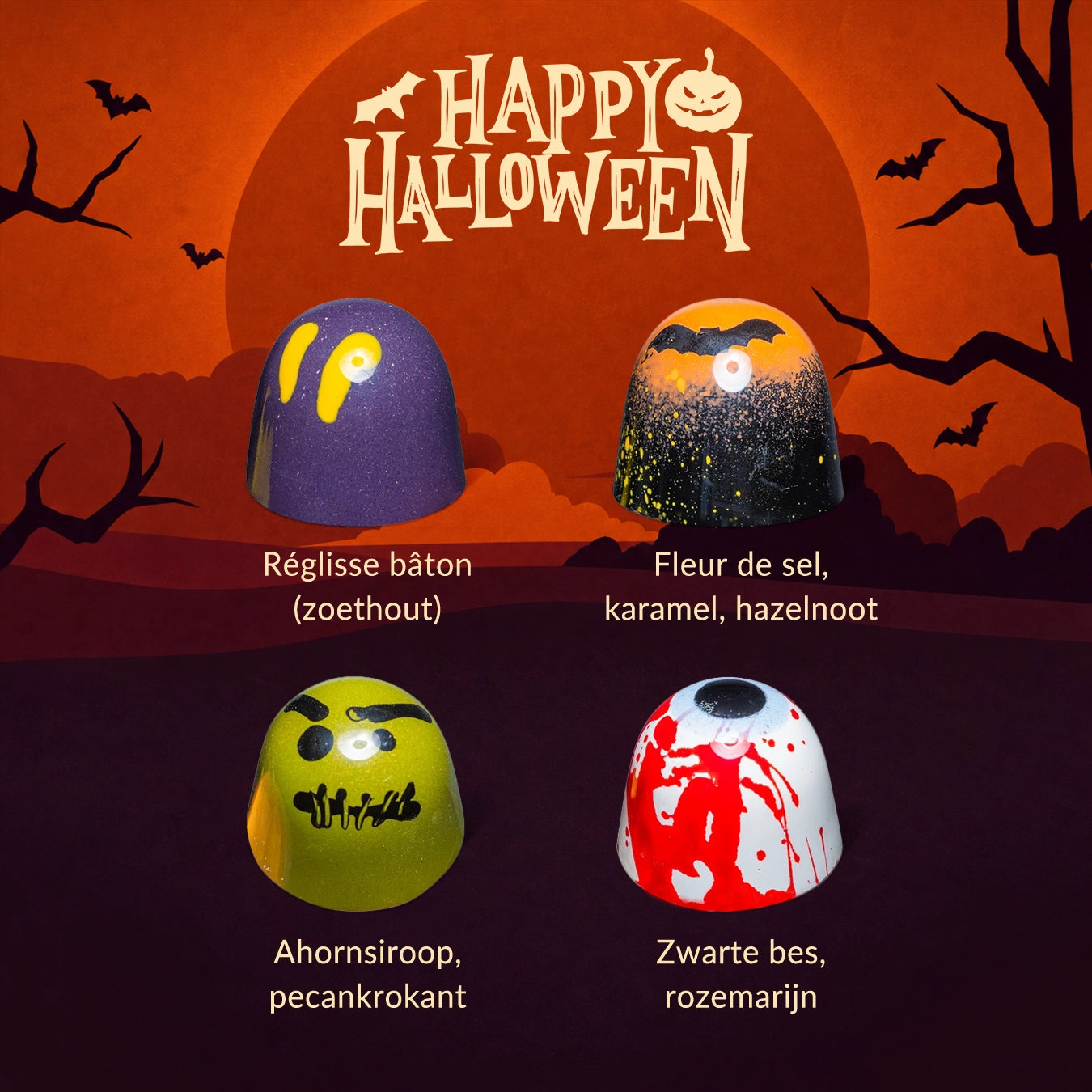 Bonbonbook - Halloween Editie (12 bonbons)