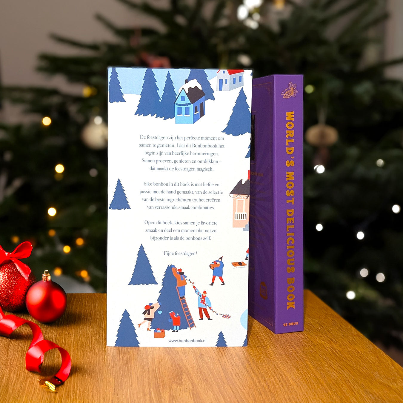 Bonbonbook 18 bonbons + Kerstsleeve [Limited Edition]